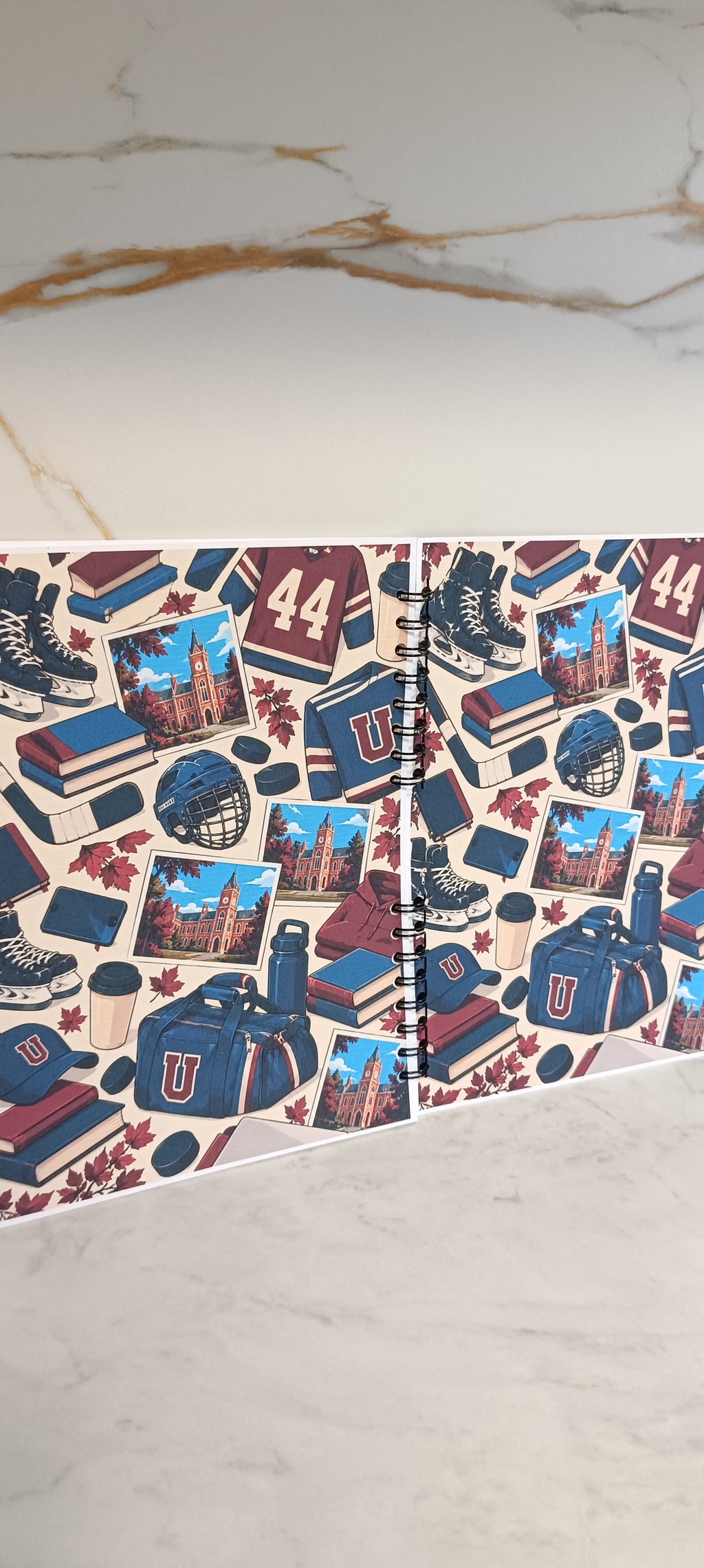 Off Campus – Kolorowanka po Numerach A4 - 30 Ilustracji