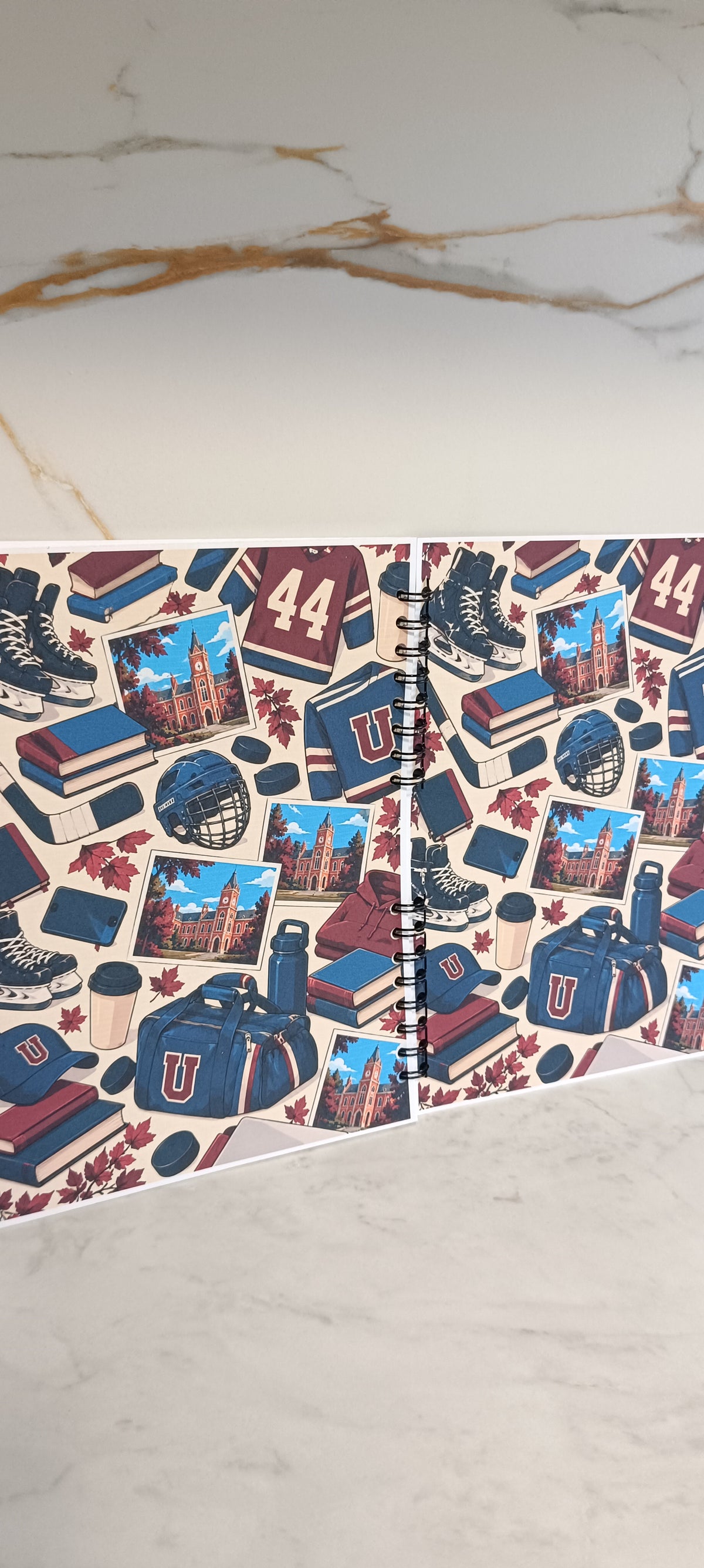Off Campus – Kolorowanka po Numerach A4 - 30 Ilustracji