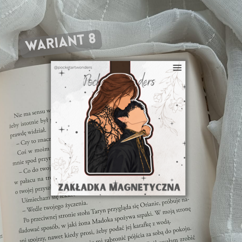 Magnetic bookmark – Okrutny Książę / The Cruel Prince