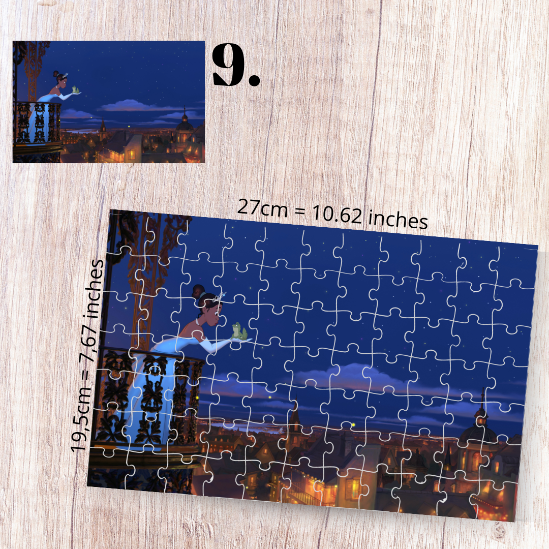 Puzzle Księżniczka i Żaba / The Princess and the Frog – animacja Disney