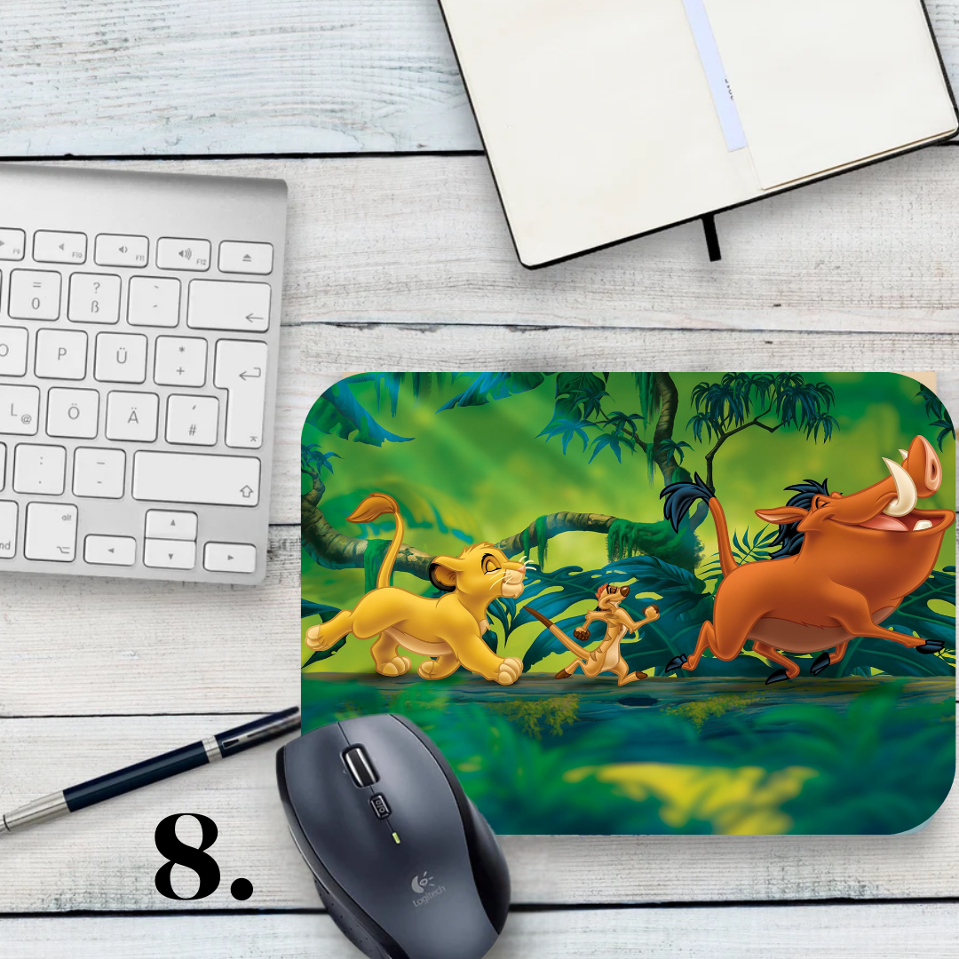 The Lion King Mouse Pad – Simba, Nala, Timon, and Pumbaa