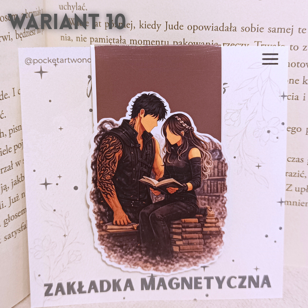 Zakładka magnetyczna - inspirowana Fourth Wing