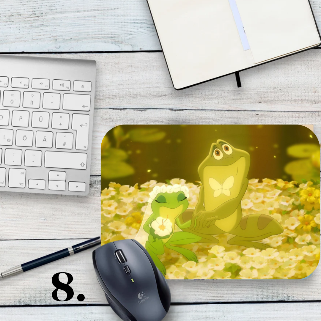 Podkładka pod mysz Księżniczka i żaba / The Princess and the Frog – animacja Disney, Tiana i Naveen