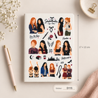 Stickerbogen – Shadowhunters