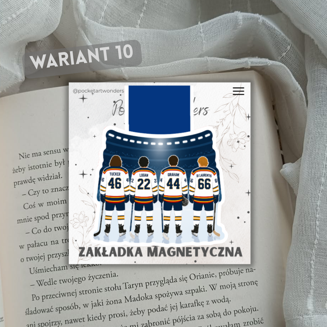 Zakładka magnetyczna - inspirowana Off Campus