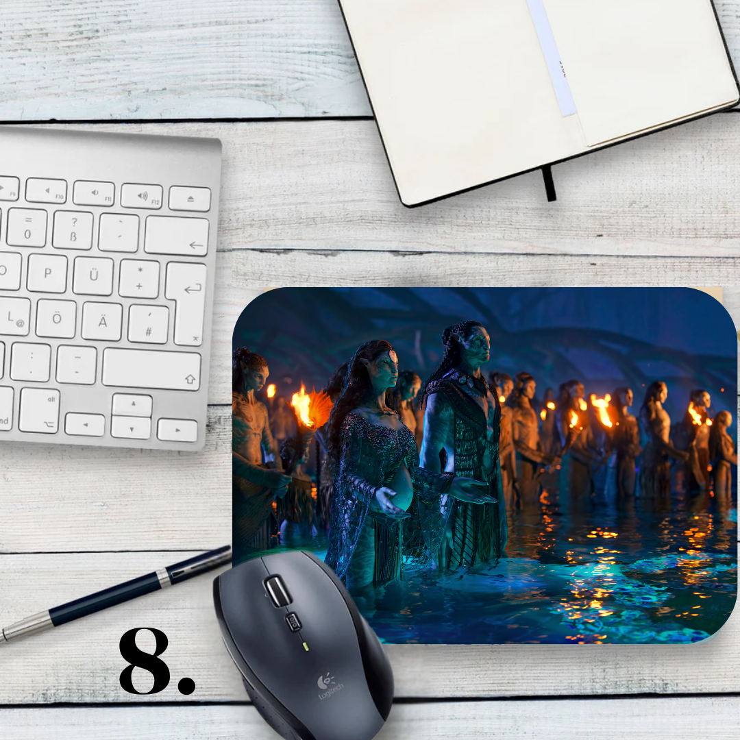 Podkładka pod mysz Avatar / Avatar – Pandora, Neytiri i Jake Sully