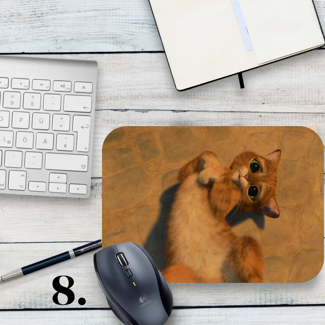 Mouse pad Shrek / Shrek – Shrek, Fiona and Donkey