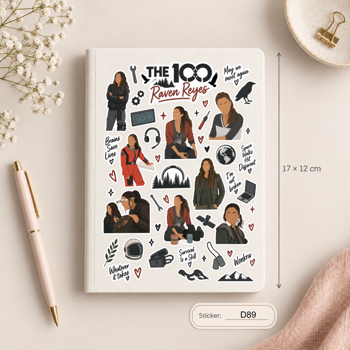Arkusz naklejek – The 100