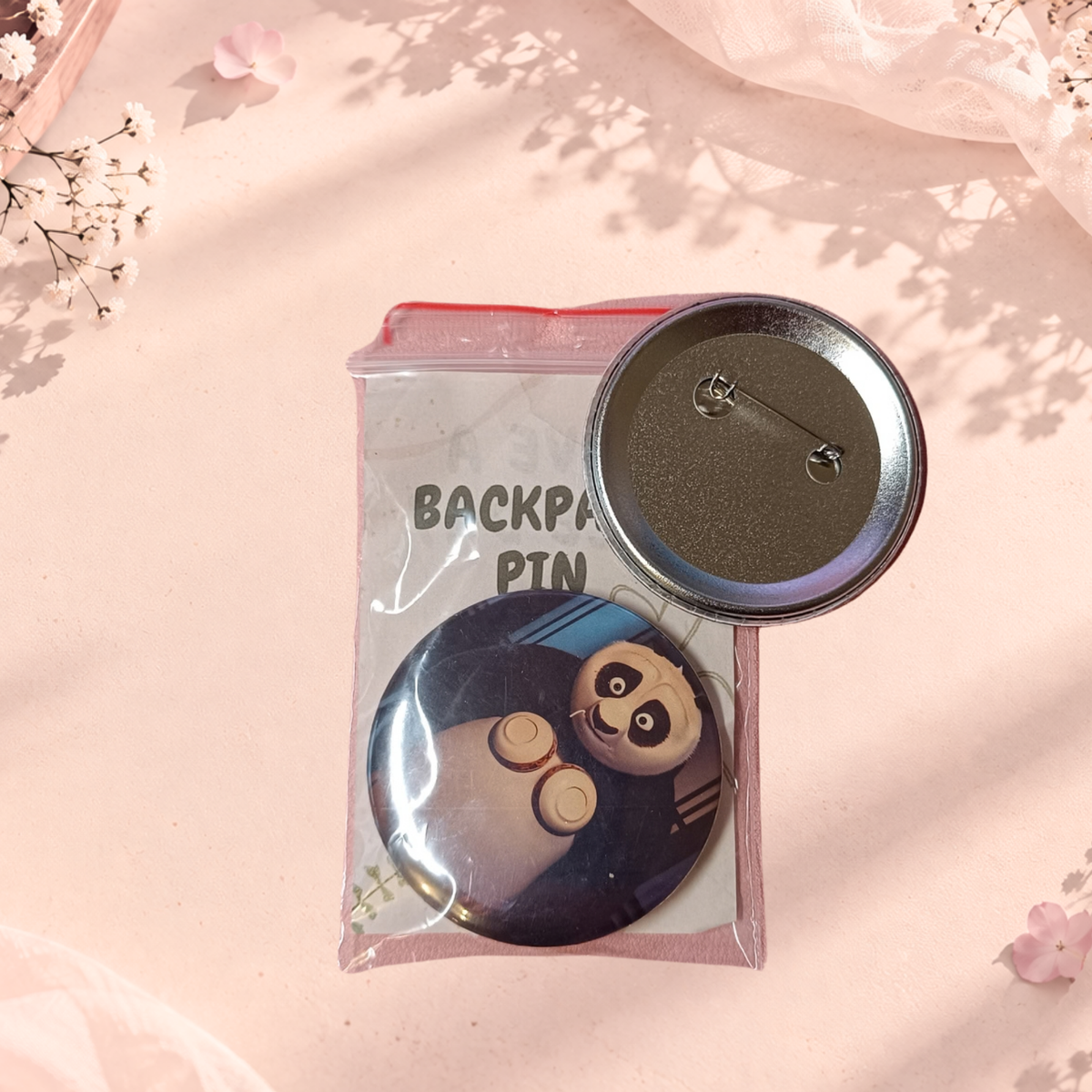 Przypinka 58 mm - Kung Fu Panda