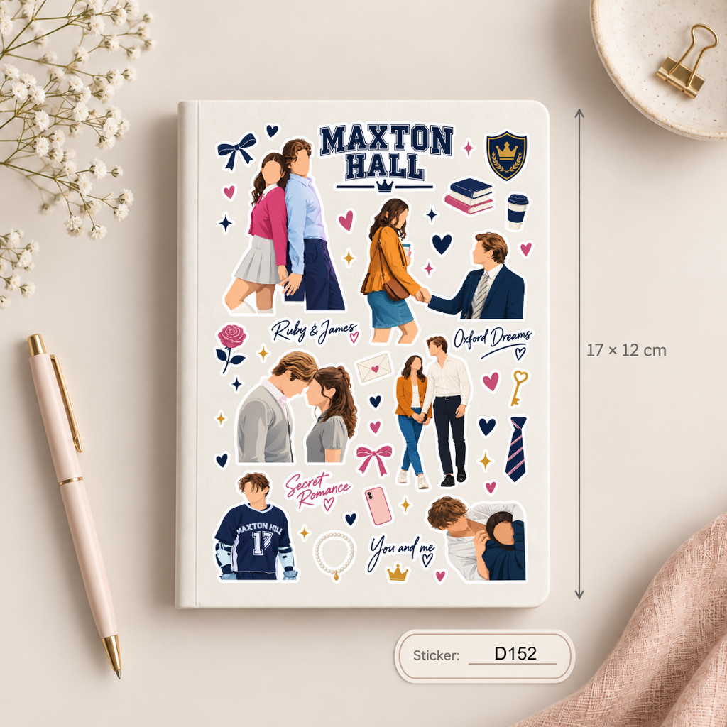 Stickerbogen – Maxton Hall