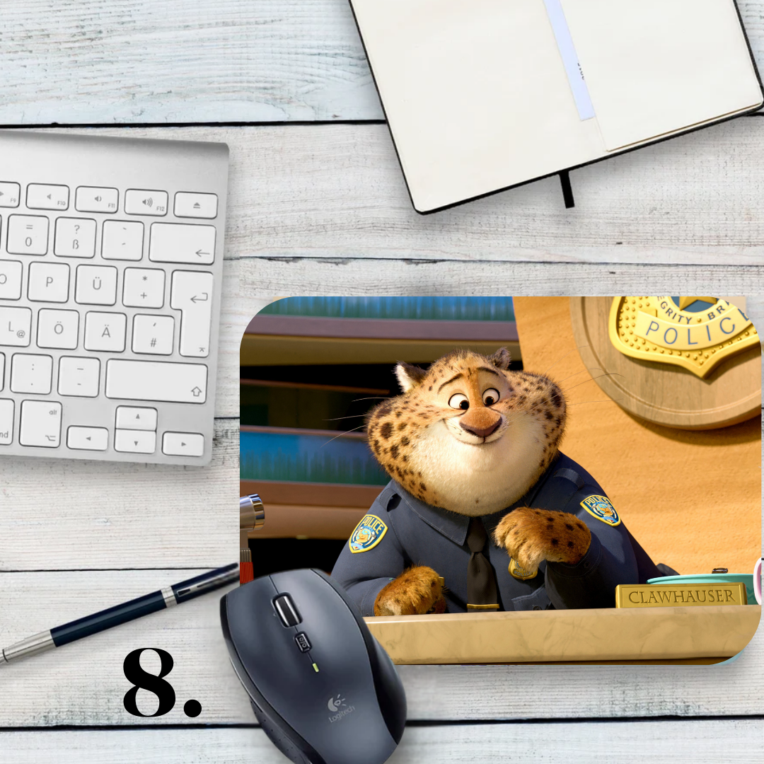 Zootopia Mouse Pad - Judy Hopps and Nick Wilde