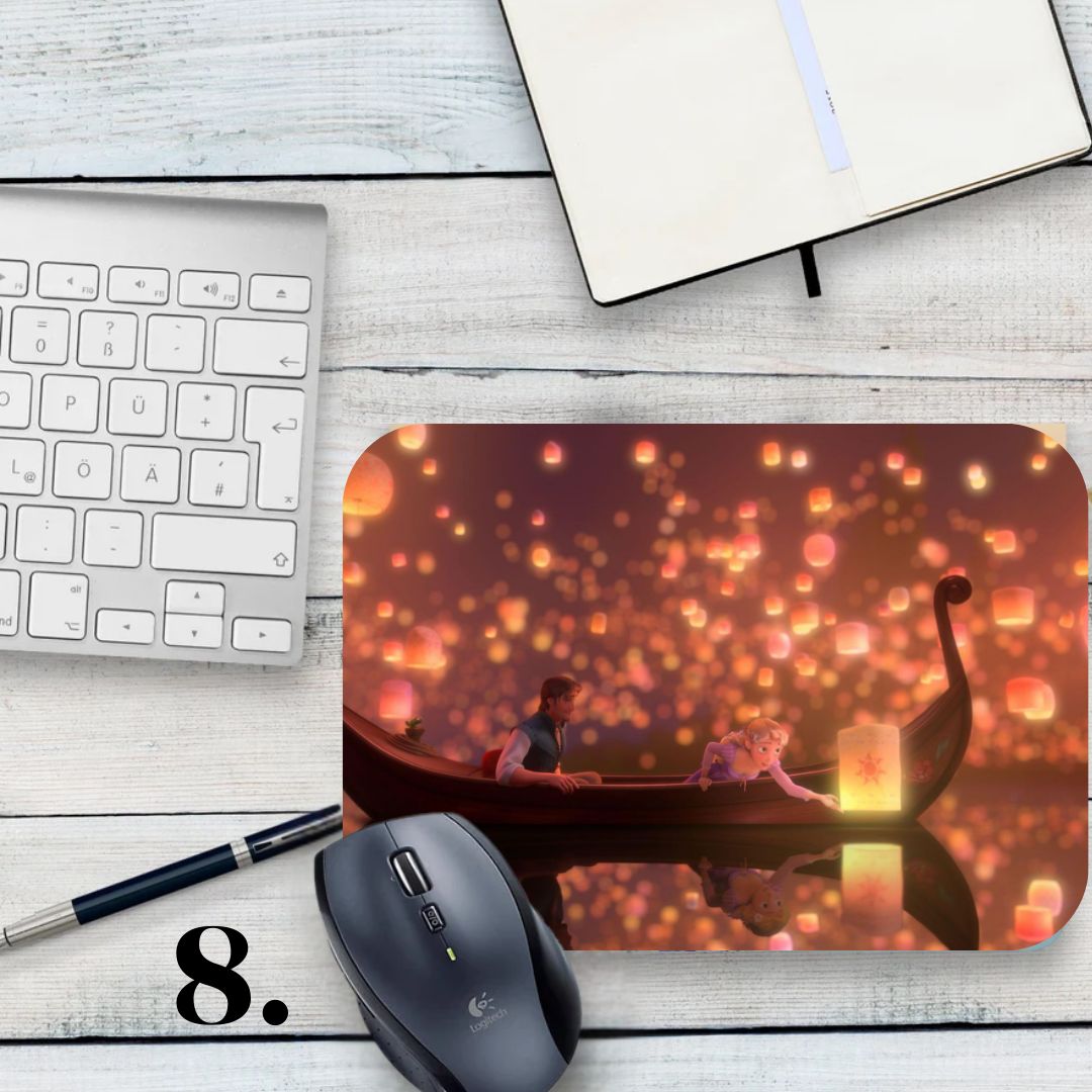 Podkładka pod mysz Zaplątani / Tangled – animacja Disney, Roszpunka i Flynn Rider