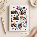 Stickerbogen – Julie i Phantomy / Julie and the Phantoms