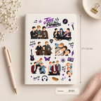 Stickerbogen – Julie i Phantomy / Julie and the Phantoms