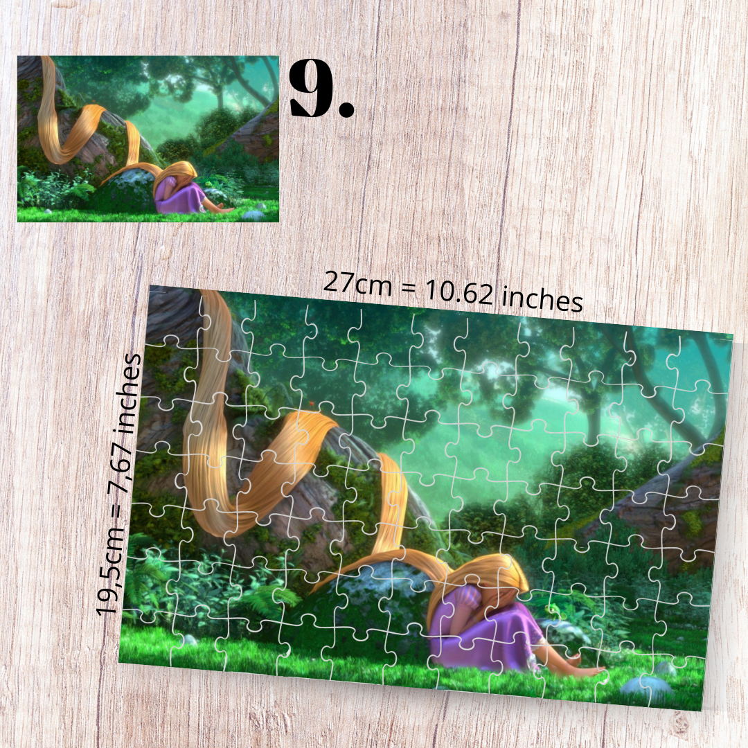 Puzzle Zaplątani / Tangled – Roszpunka, animacja Disney