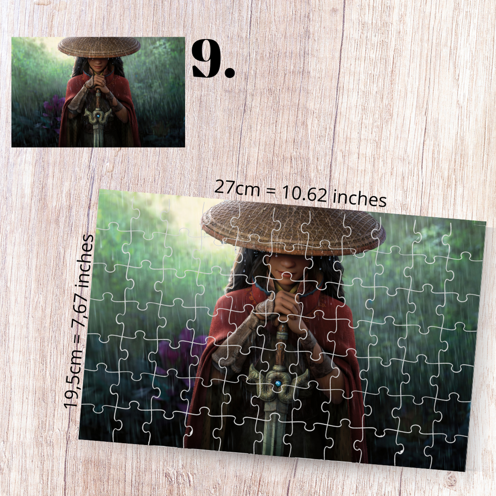 Puzzle 88 elementów – Raya i ostatni smok / Raya and the Last Dragon