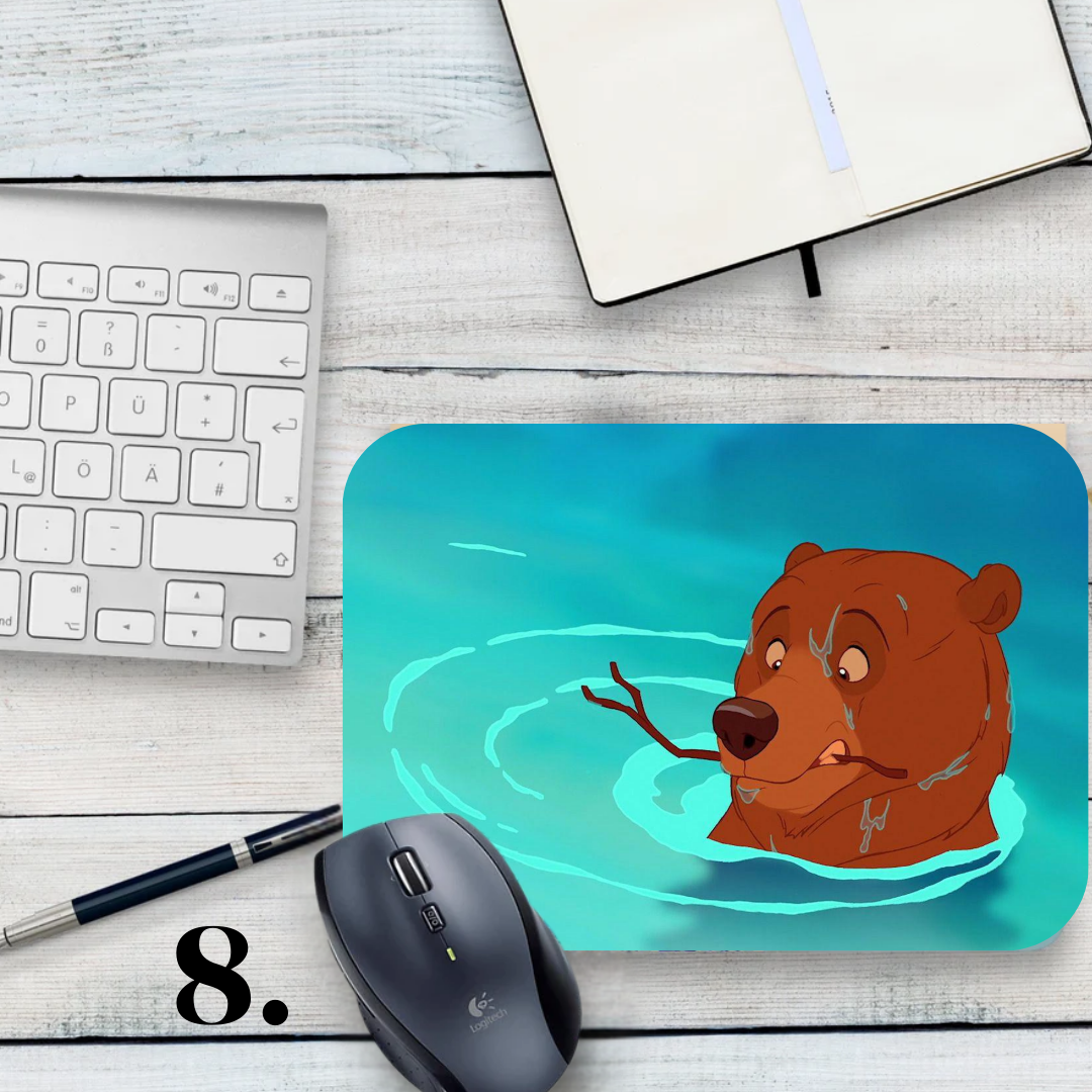 Brother Bear Mouse Pad - Koda and Kenai