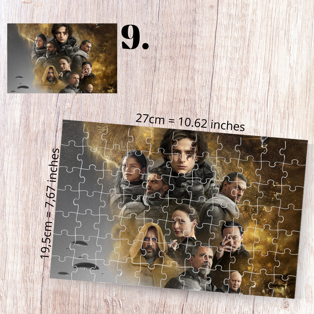 Puzzle Diuna / Dune – sci-fi film, Arrakis