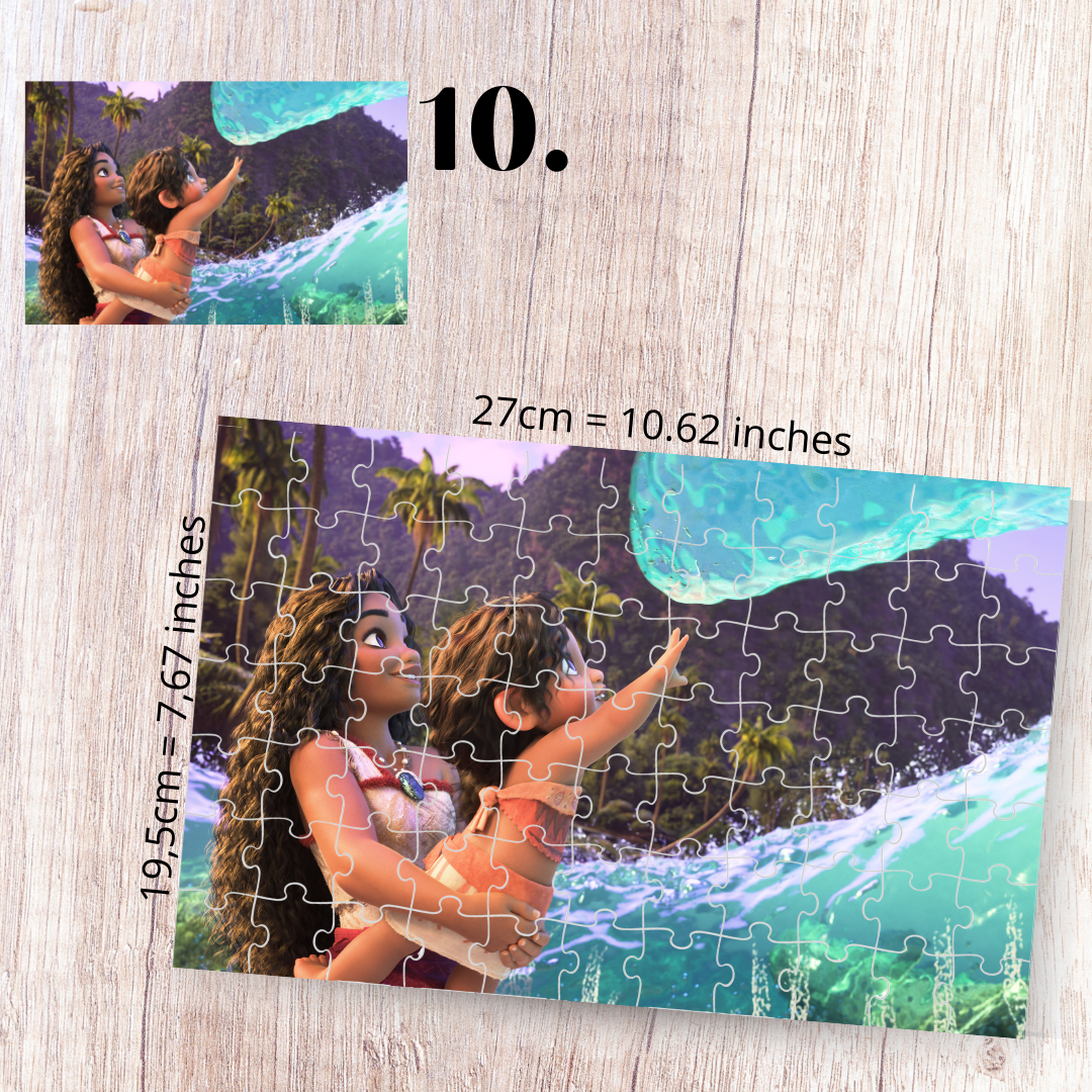 Puzzle 88 Pieces - Moana Inspired