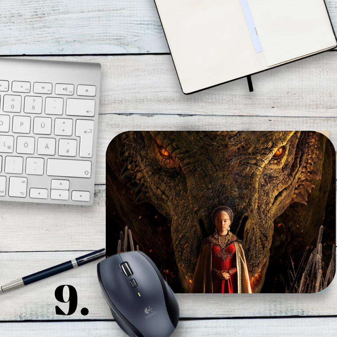 Podkładka pod mysz Ród Smoka / House of the Dragon – ród Targaryenów