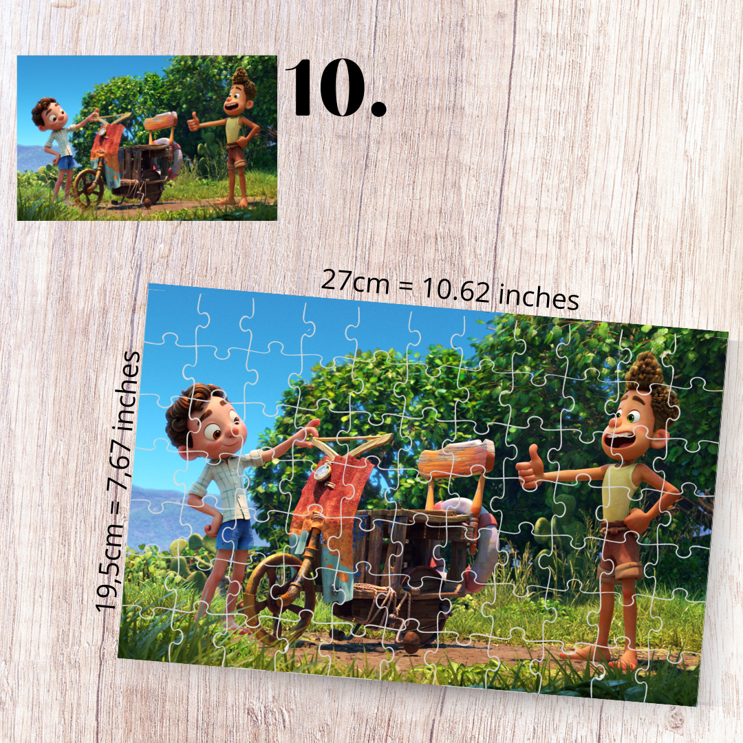 Puzzle 88 Pieces - Luca Inspired