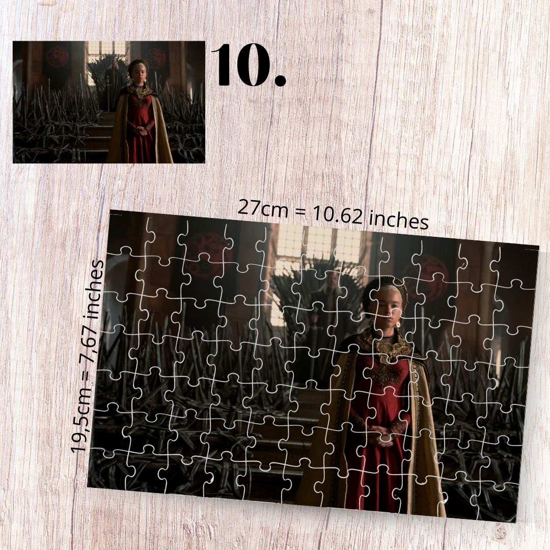 Puzzle Ród Smoka / House of the Dragon – fantasy, uniwersum Gry o Tron