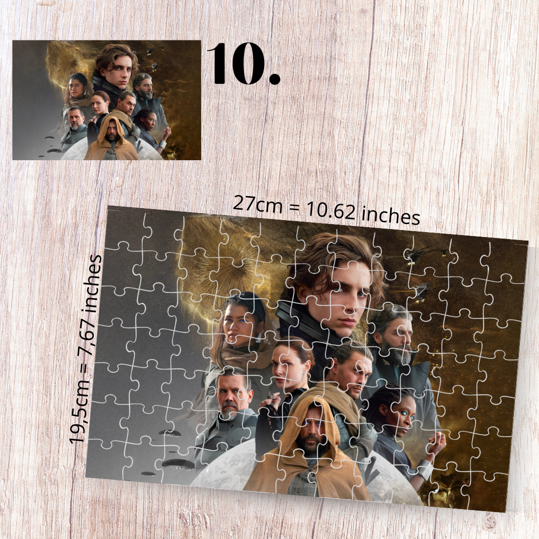 Puzzle Diuna / Dune – film sci-fi, Arrakis