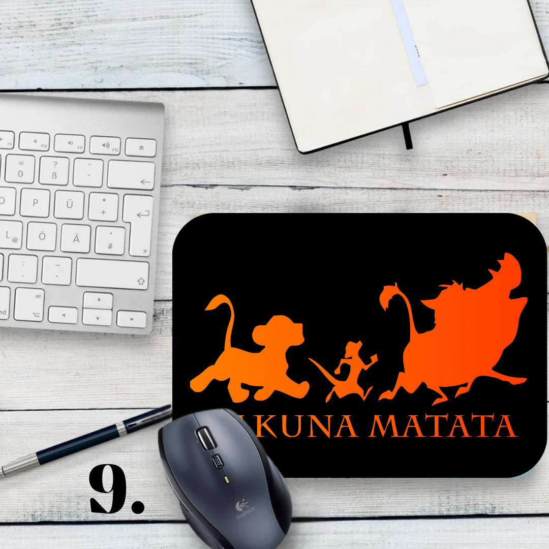 The Lion King Mouse Pad – Simba, Nala, Timon, and Pumbaa