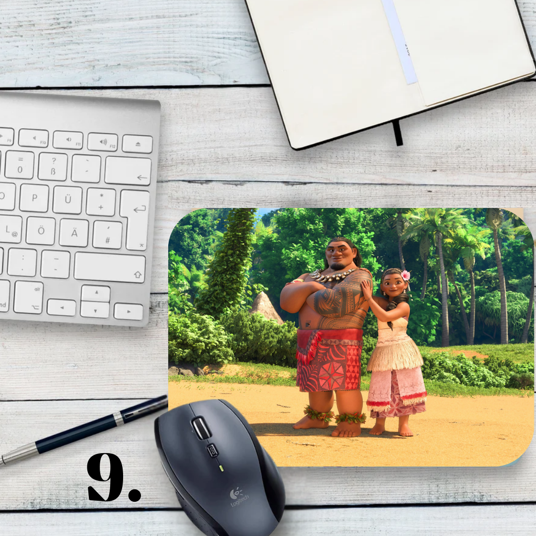 Vaiana / Moana Mousepad - Moana and Maui, Disney Animation