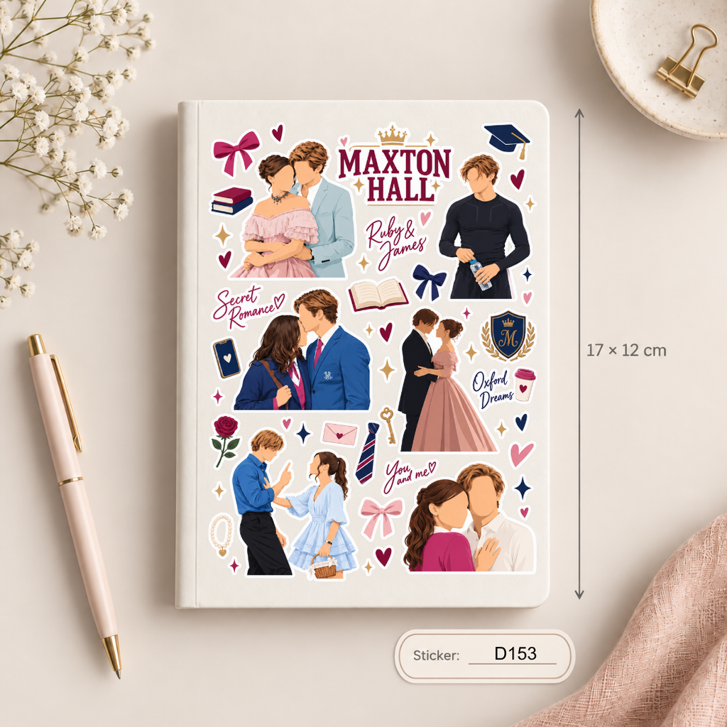Stickerbogen – Maxton Hall