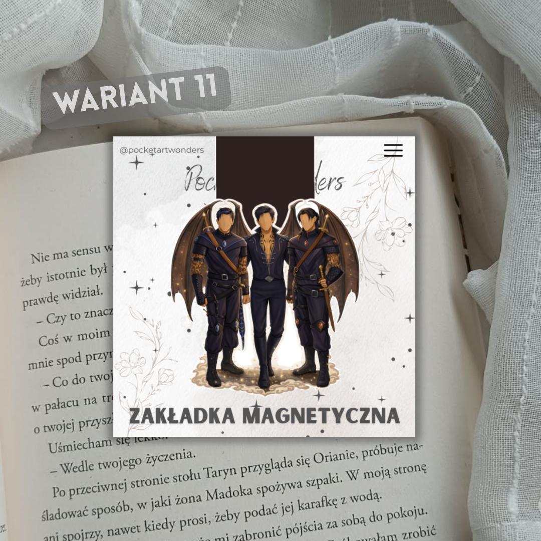 Zakładka magnetyczna - inspirowana ACOTAR