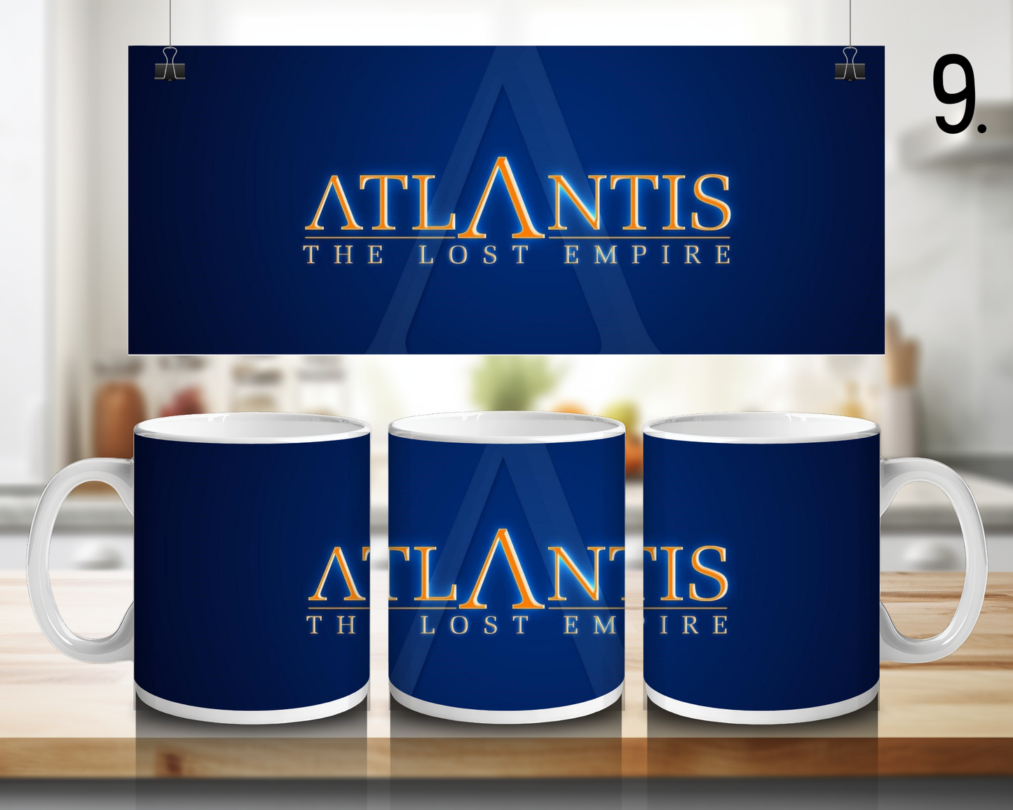 Kubek - Atlantyda: Zaginiony ląd / Atlantis: The Lost Empire