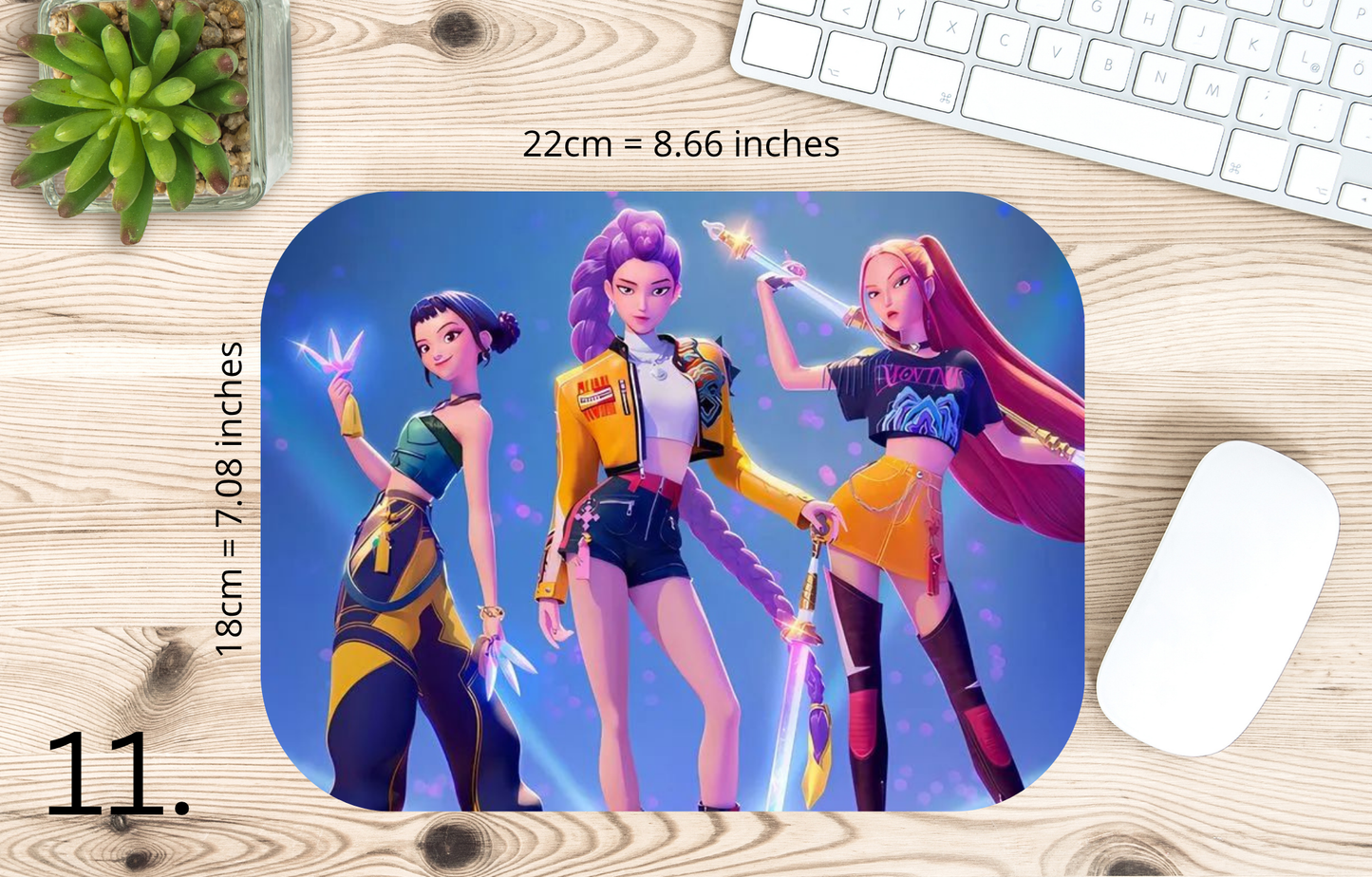 Kpop Demon Hunters | MAUSEPAD, Gaming Mouse Pad