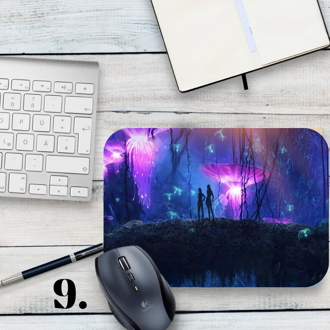 Podkładka pod mysz Avatar / Avatar – Pandora, Neytiri i Jake Sully