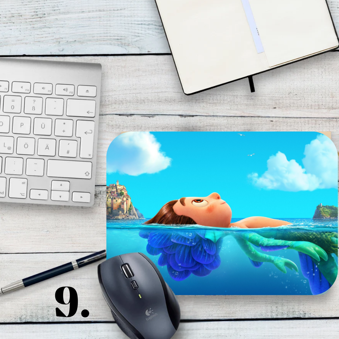 Podkładka pod mysz Luca / Luca – animacja Disney Pixar, Luca i Alberto