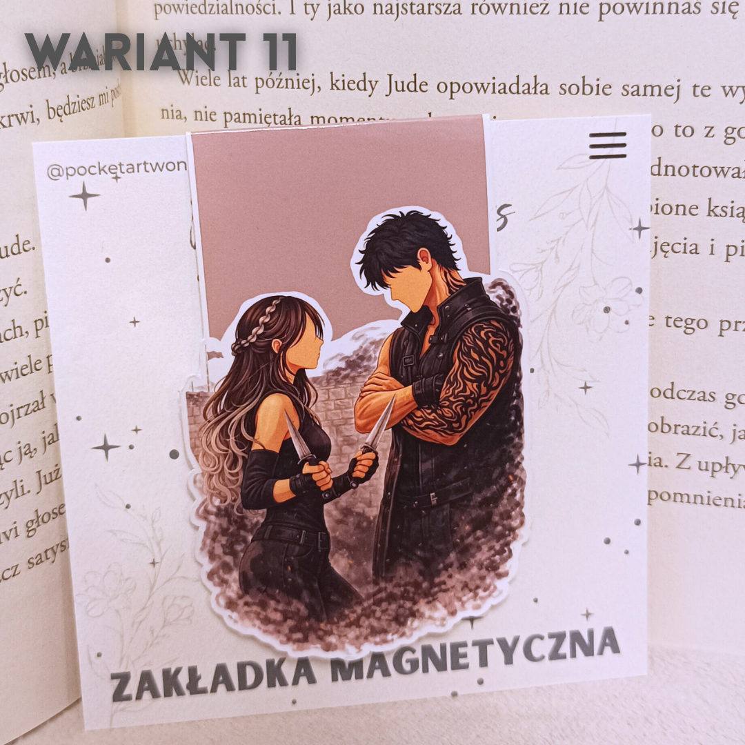 Zakładka magnetyczna - inspirowana Fourth Wing