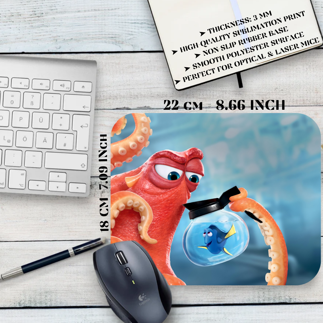Nemo / Finding Nemo Mouse Pad – Nemo and Dory