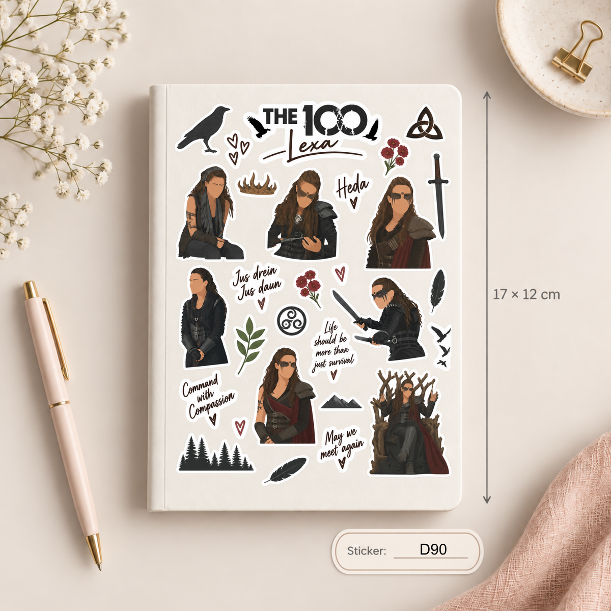 Arkusz naklejek – The 100