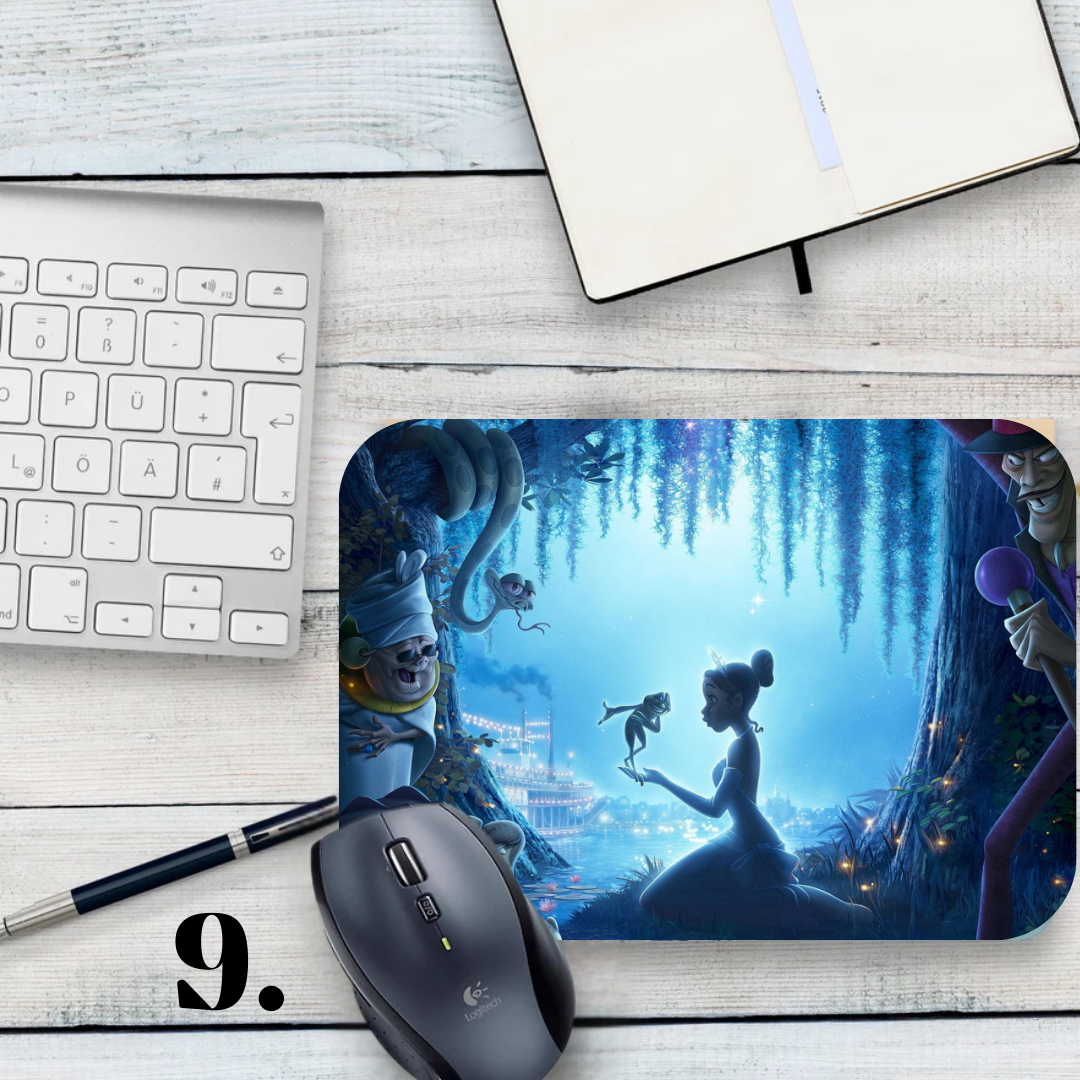 Podkładka pod mysz Księżniczka i żaba / The Princess and the Frog – animacja Disney, Tiana i Naveen