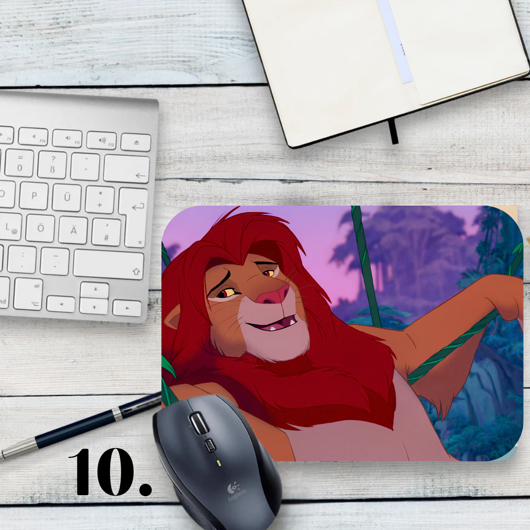 The Lion King Mouse Pad – Simba, Nala, Timon, and Pumbaa