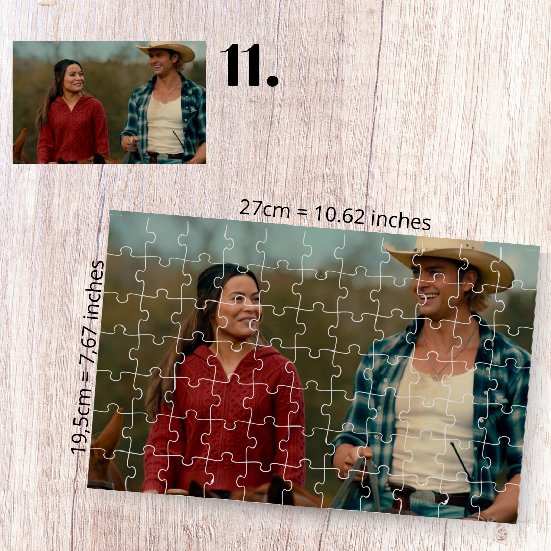 Puzzle Not That Paris / The Wrong Paris - a romantic Netflix movie