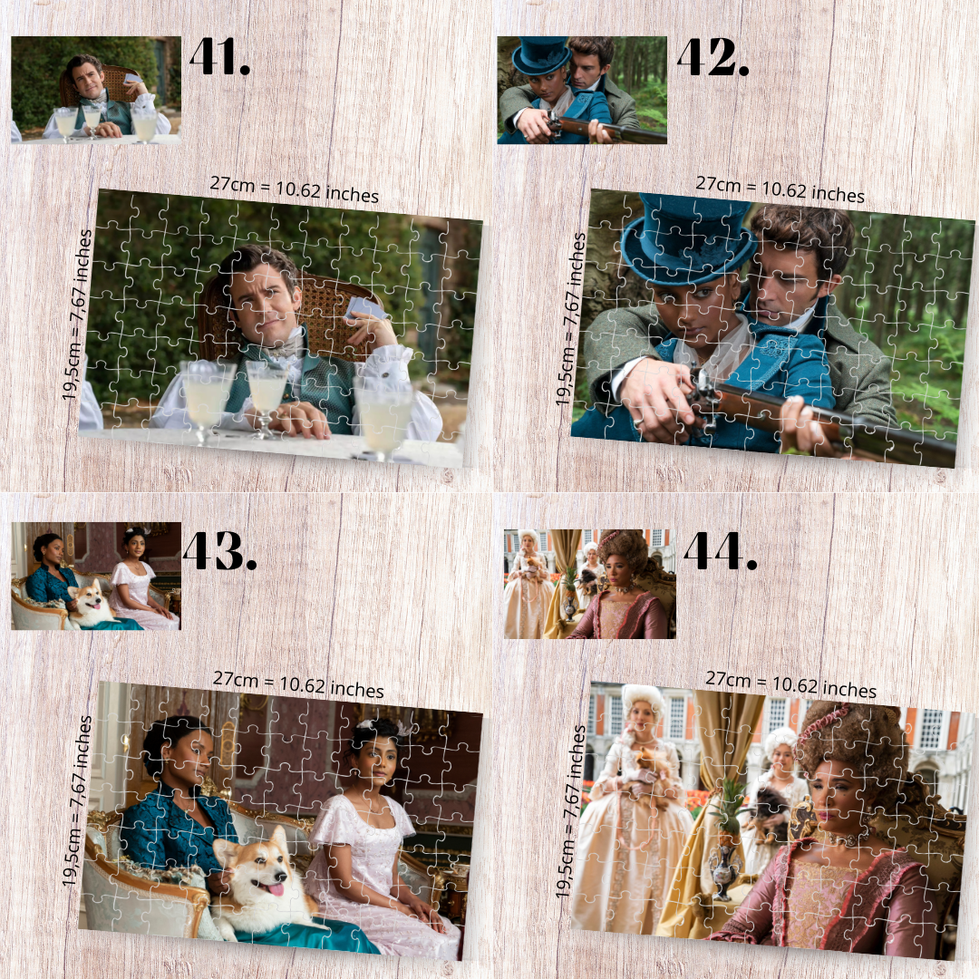 Puzzle Bridgerton / Bridgerton – romans regencji, serial Netflix