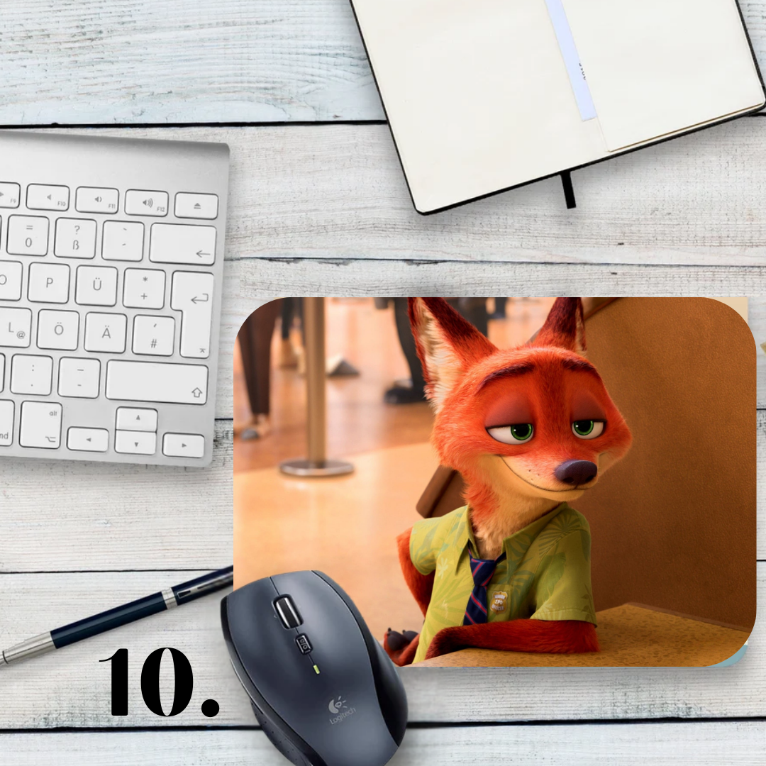 Zootopia Mouse Pad - Judy Hopps and Nick Wilde