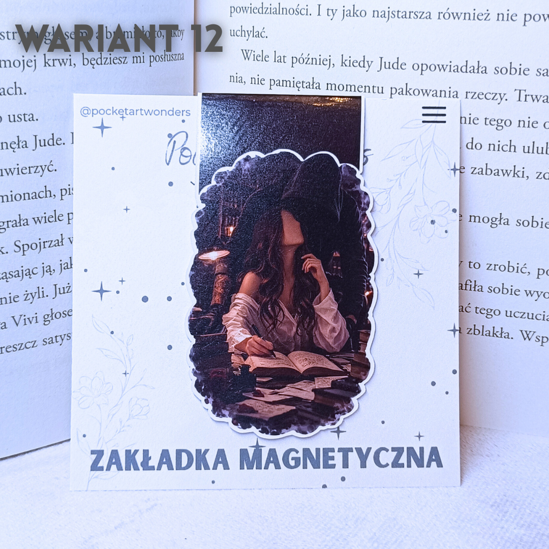 Zakładka magnetyczna - inspirowana Hunting Adeline