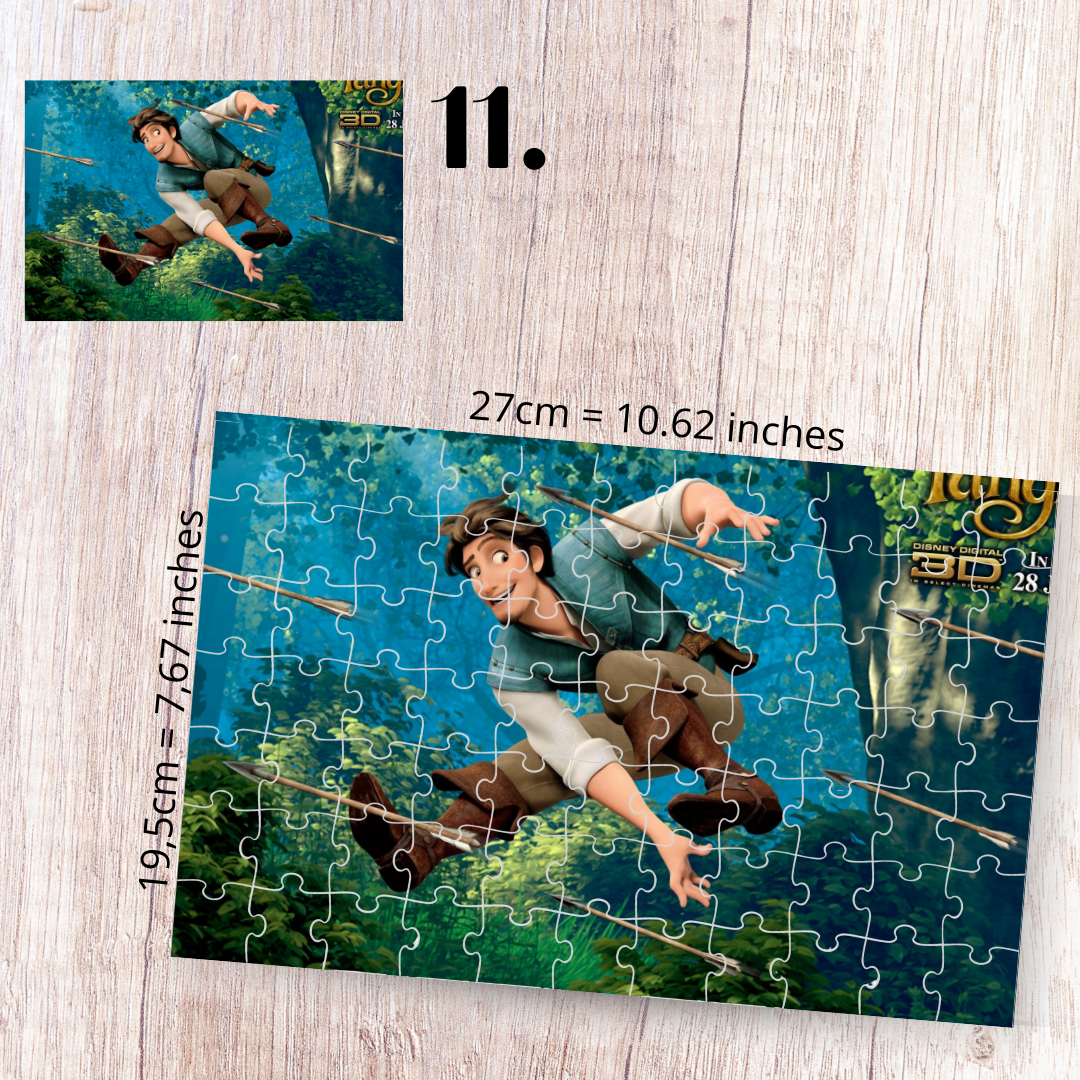 Puzzle Zaplątani / Tangled – Roszpunka, animacja Disney