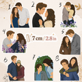 Sticker – Zmierzch / Twilight, Edward & Bella