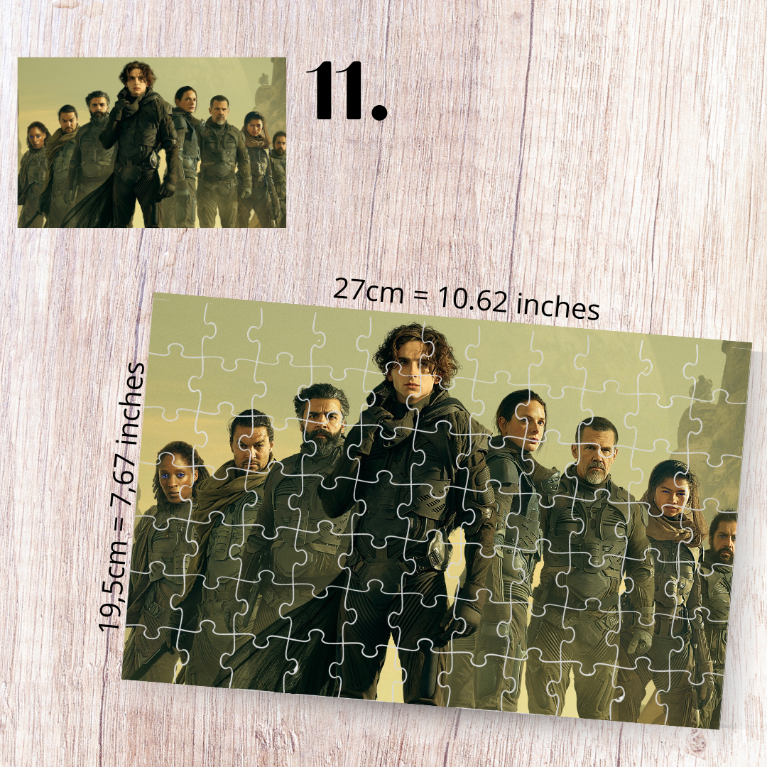 Puzzle Diuna / Dune – film sci-fi, Arrakis