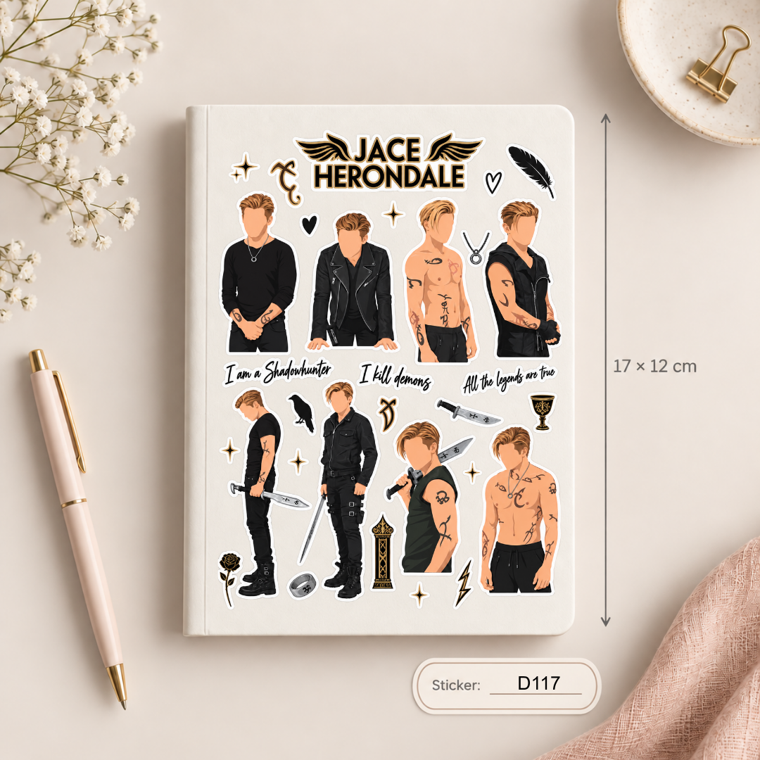 Stickerbogen – Shadowhunters