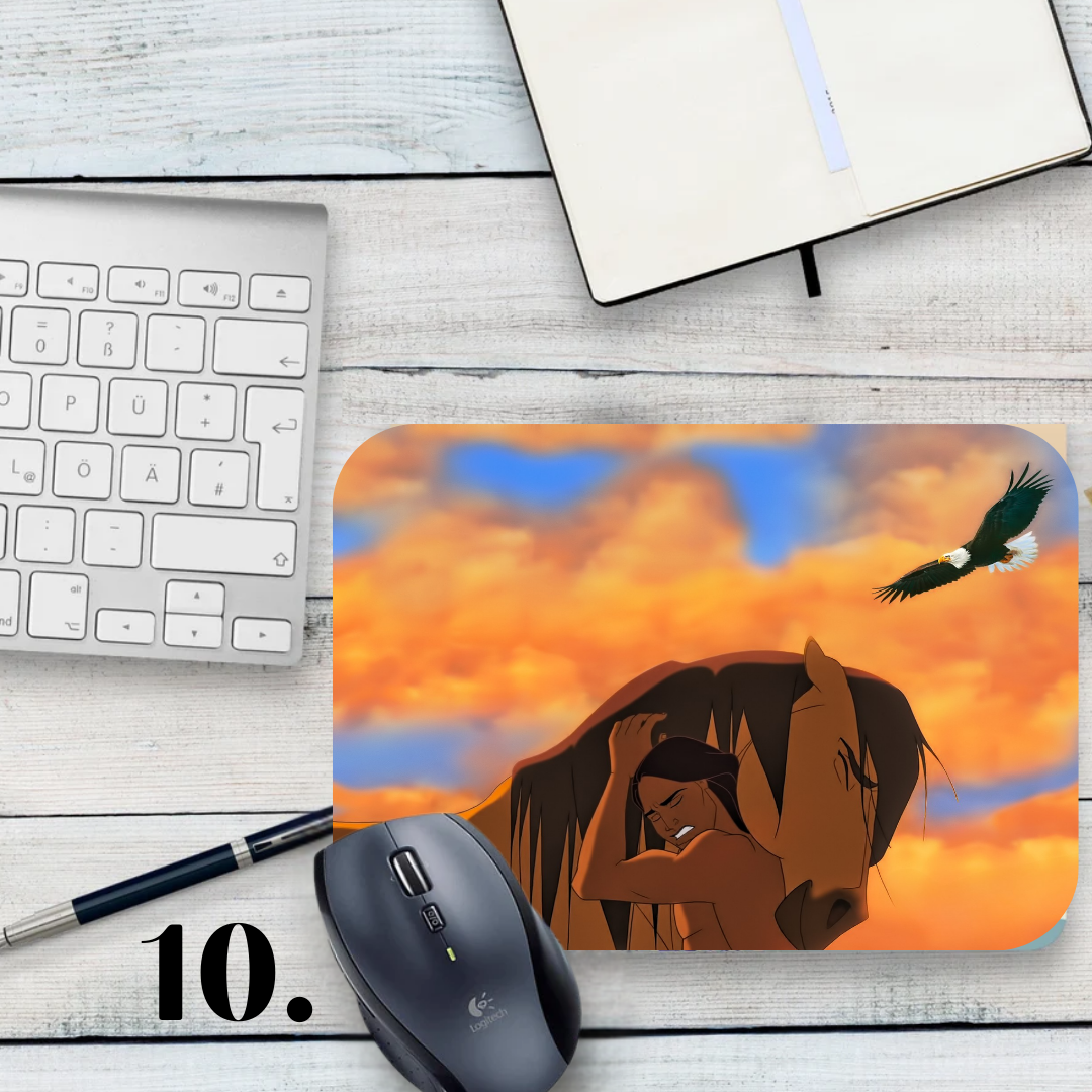 Mustang: Spirit of the Cimarron mouse pad - animation