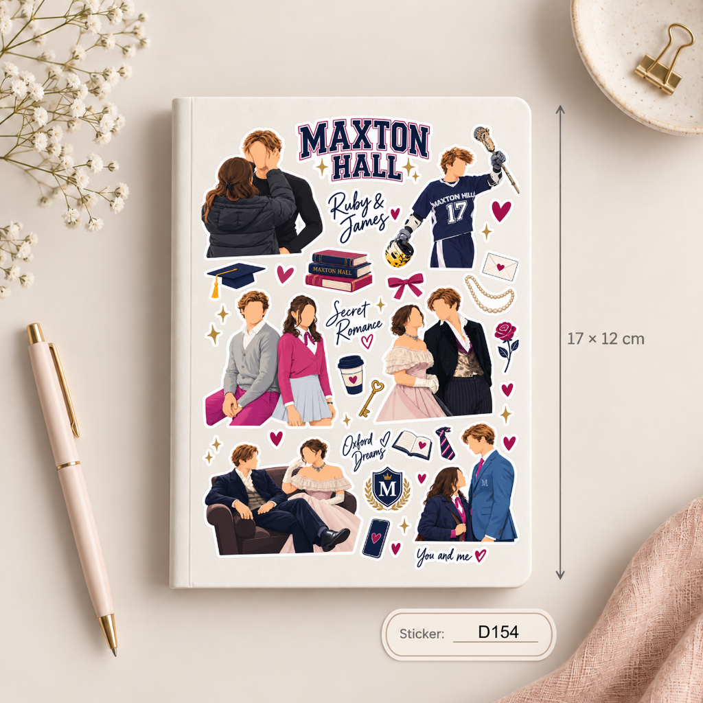 Stickerbogen – Maxton Hall